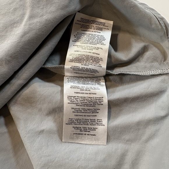 Columbia PFG Shirt Large Gray Utility Gorpcore Tactical Outdoor Minimalist Fish - Picture 8 of 8